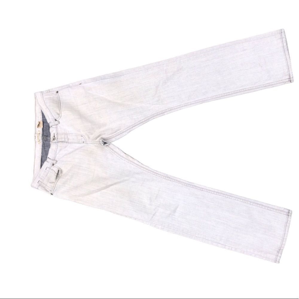 RARE John Varvatos Designer Jeans Size 34 White/Gray - Picture 9 of 13